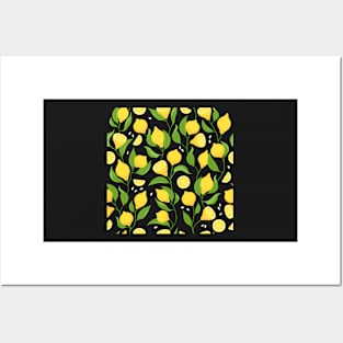 Lemon Vines Posters and Art